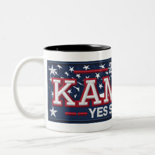 MICHELLE OBAMA 'YES SHE CAN' MUG