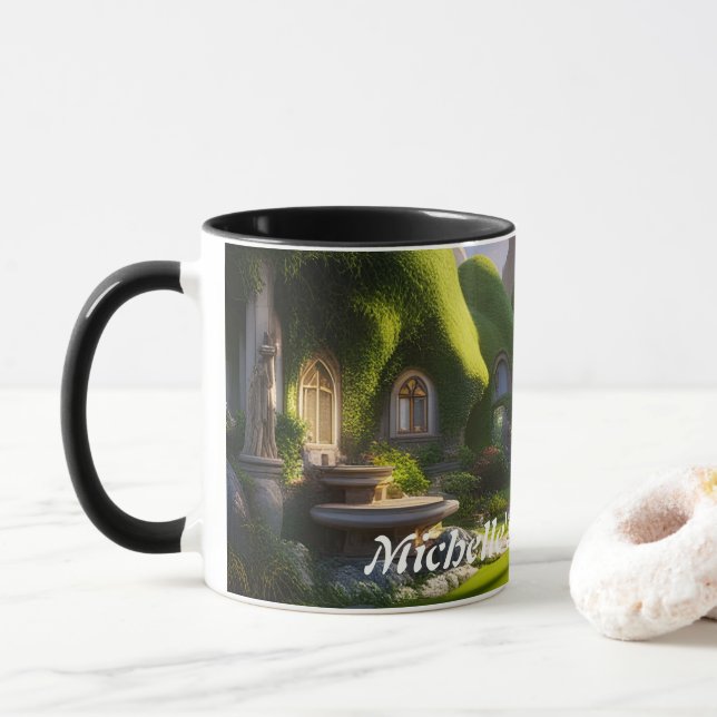 Michelle's Morning Tea Mug (With Donut)