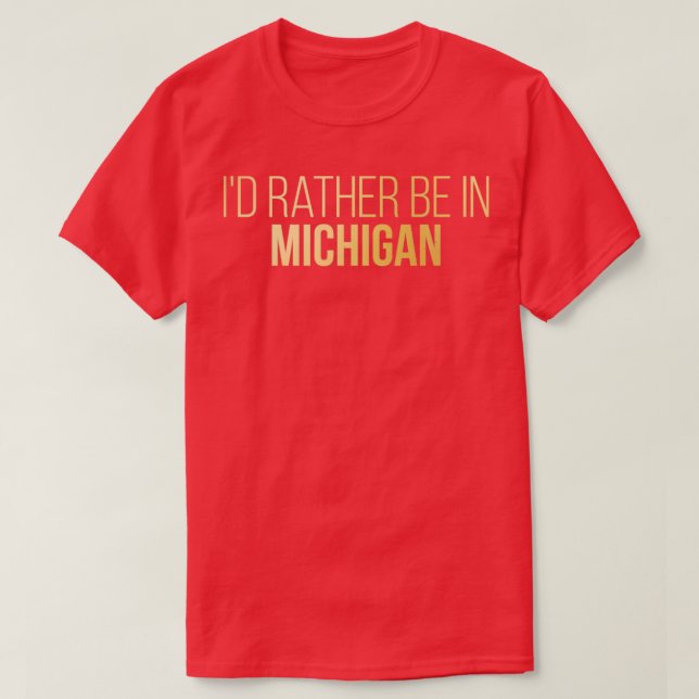Michigan17  T-Shirt (Design Front)