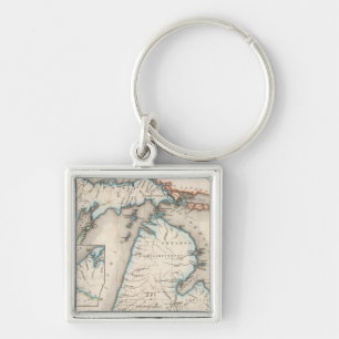 Michigan 2 key ring