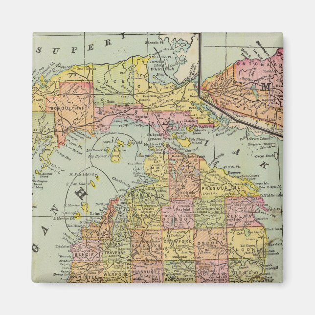 Michigan 3 magnet (Front)