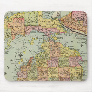 Michigan 3 mouse pad