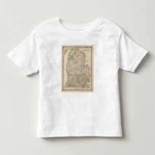 Michigan 3 toddler T-Shirt
