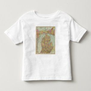 Michigan 3 toddler T-Shirt