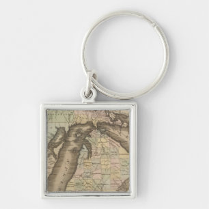 Michigan 4 key ring