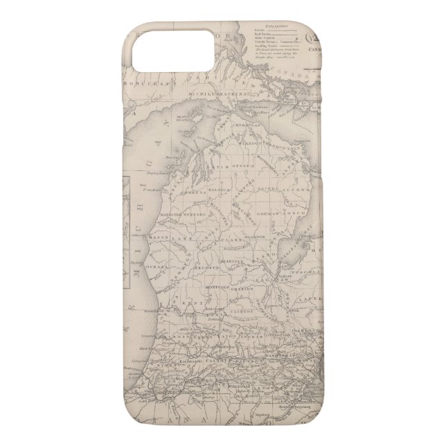 Michigan 9 Case-Mate iPhone case (Back)