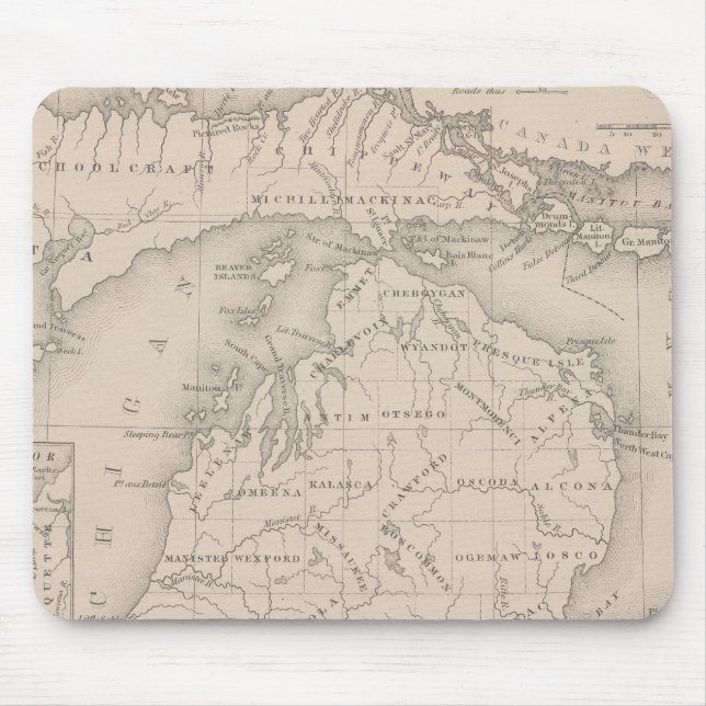 Michigan 9 mouse pad (Front)