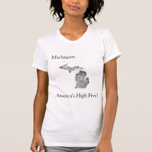 Michigan - America's High Five T-Shirt