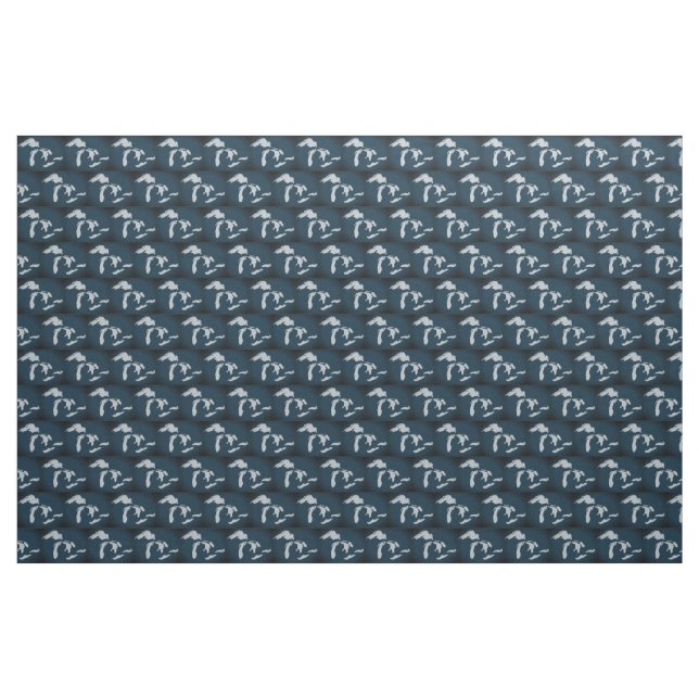 Michigan and the Great Lakes Fabric (Yard)