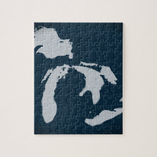 Michigan and the Great Lakes Jigsaw Puzzle