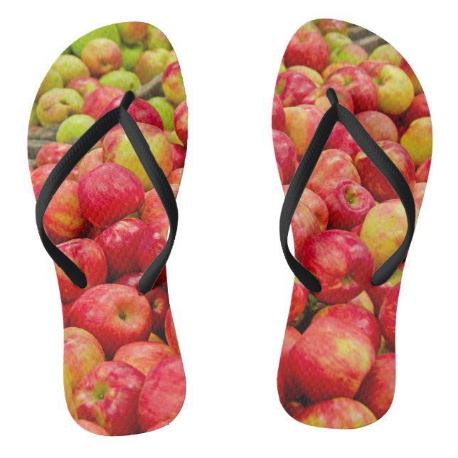 Michigan apple collection thongs (Footbed)