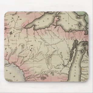 Michigan Area Mouse Pad
