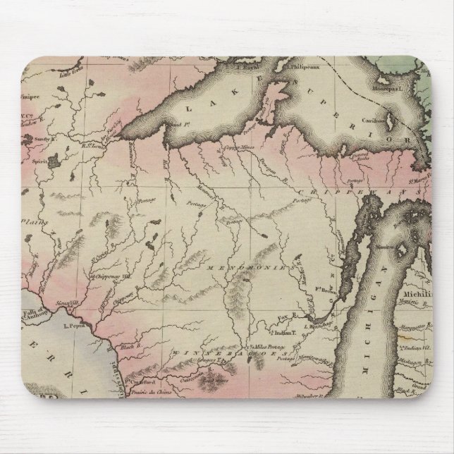 Michigan Area Mouse Pad (Front)