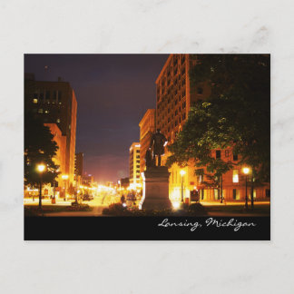 Michigan Avenue Lights Postcard