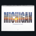 Michigan Calendar<br><div class="desc">This 12-month calendar features beautiful images from the Great Lakes State. Makes a great gift for family,  friends,  coworkers or even yourself!</div>