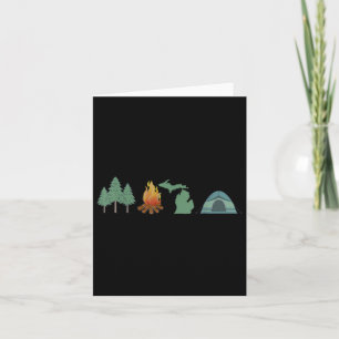 Michigan Camping, Canoeing, And Hiking, Nature Card