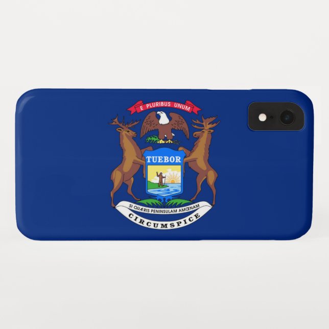 Michigan Case-Mate iPhone Case (Back (Horizontal))