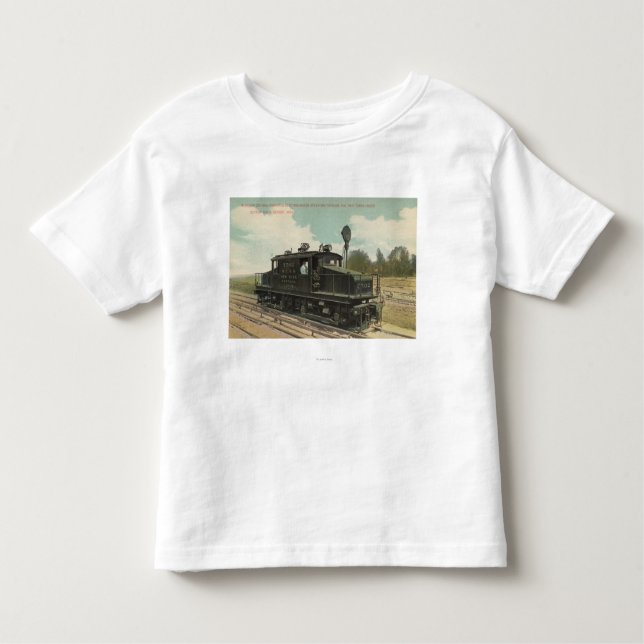 Michigan Central Electric Motor Engine Toddler T-Shirt (Front)
