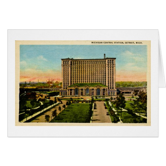 Michigan Central Station Detroit, Michigan (Front Horizontal)