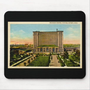 Michigan Central Station Detroit, Michigan Mouse Pad