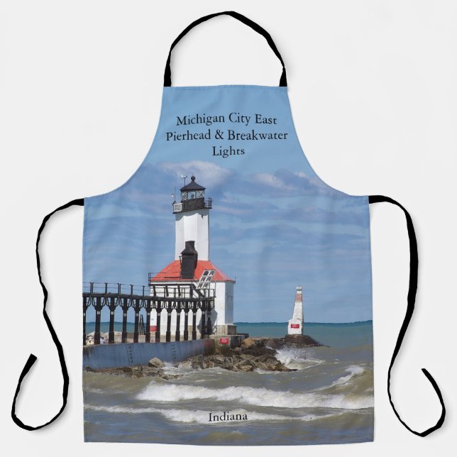 Michigan City East Pierhead & Breakwater Lights Apron (Front)