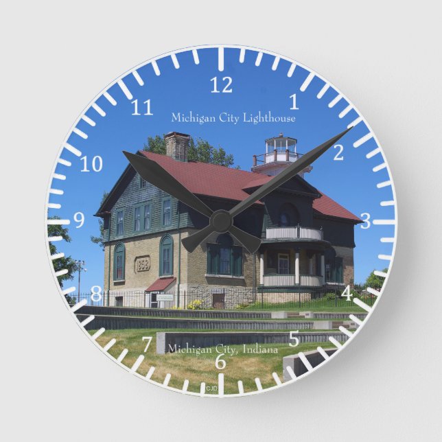 Michigan City Lighthouse clock (Front)