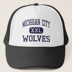 Michigan City - Wolves - High - Michigan City Trucker Hat