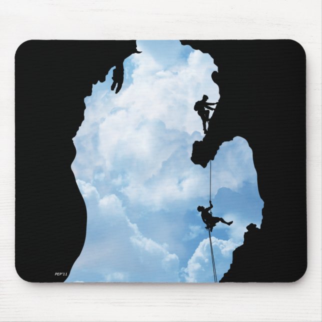 Michigan Climbers Mouse Pad (Front)