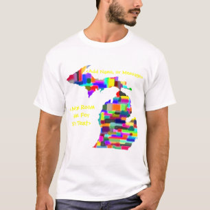 Michigan Colourful Customisable Shirt - Customise