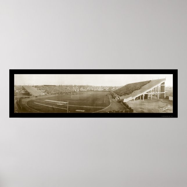 Michigan Cornell Football Photo 1914 Poster (Front)