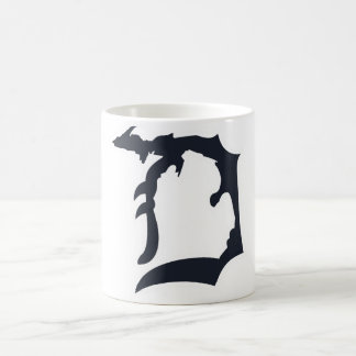Michigan Detroit "D" with Upper Peninsula Mug