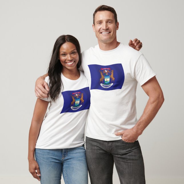 Michigan Flag Shirt (Unisex)