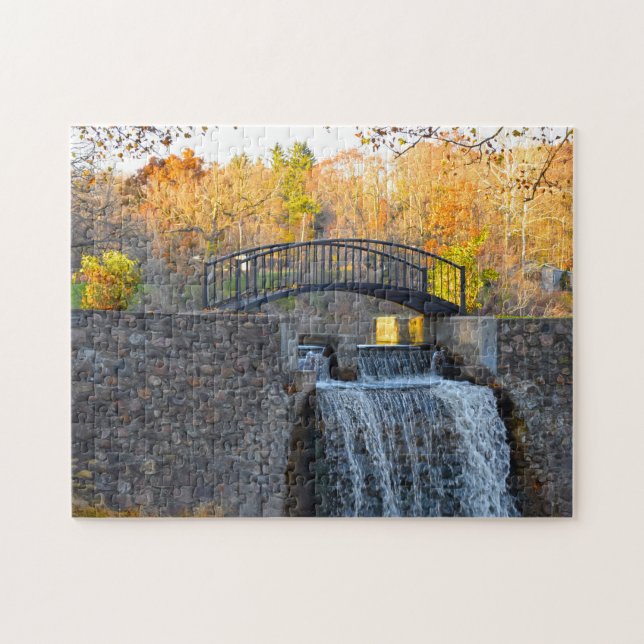 Michigan Footbridge. Jigsaw Puzzle (Horizontal)