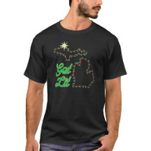 Michigan Funny Christmas T-shirt - unisex 