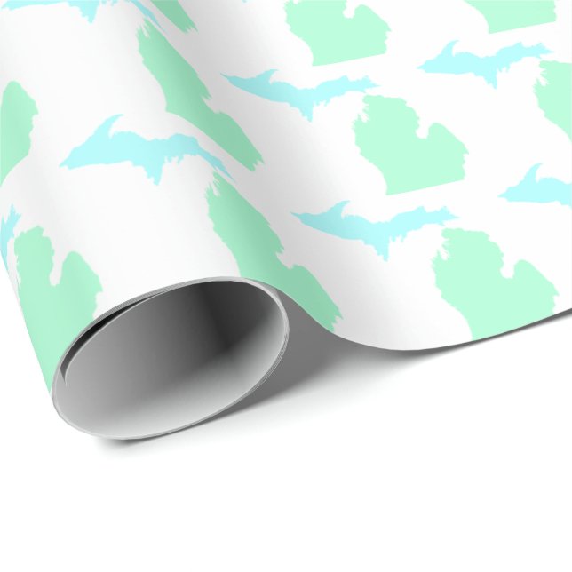 Michigan Gift Wrapping Paper  (Roll Corner)