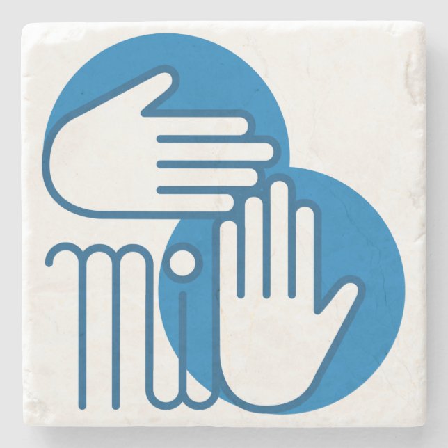 Michigan Hands Coaster (Front)