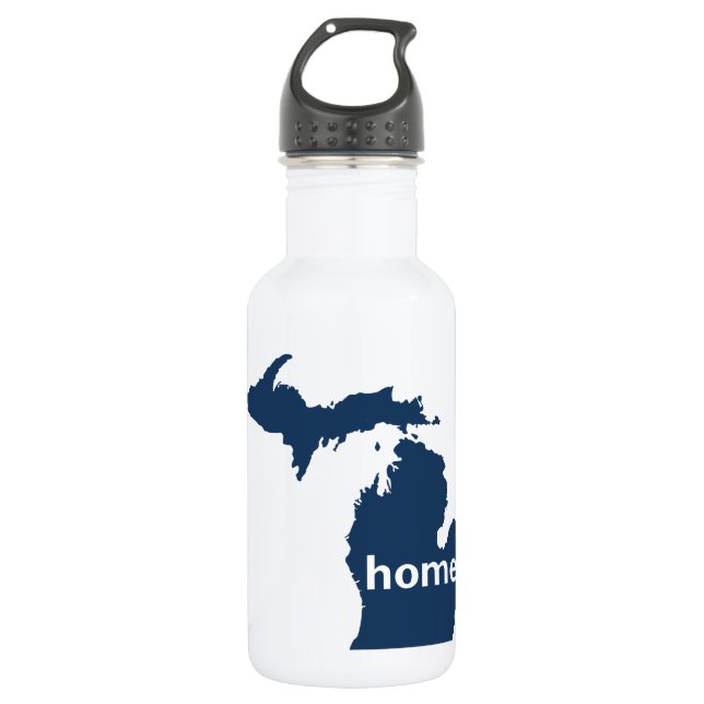 Michigan Home 532 Ml Water Bottle (Front)