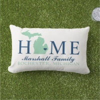 Michigan Home Mint State Navy Family Monogram