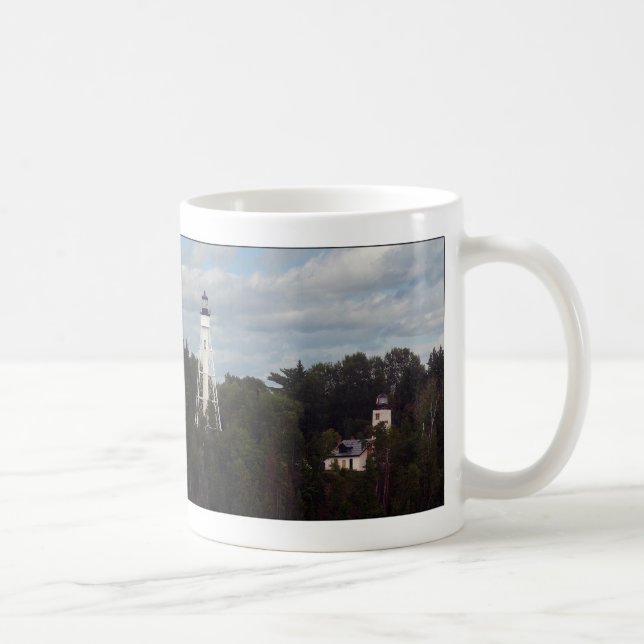 Michigan Island Lighthouses mug (Right)