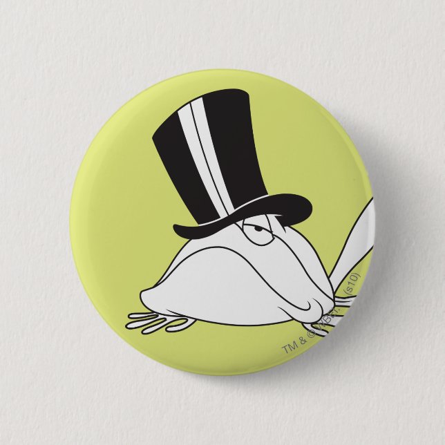 Michigan J. Frog Chill 6 Cm Round Badge (Front)