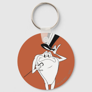 Michigan J. Frog Happy Key Ring