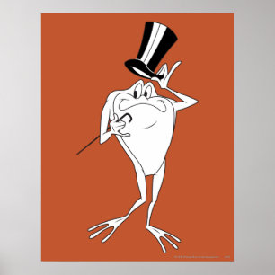 Michigan J. Frog Happy Poster