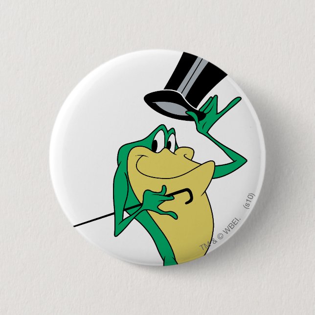 Michigan J. Frog in Colour 6 Cm Round Badge (Front)