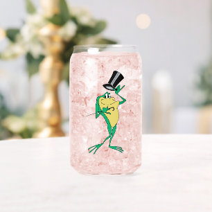 Michigan J. Frog in Colour Can Glass