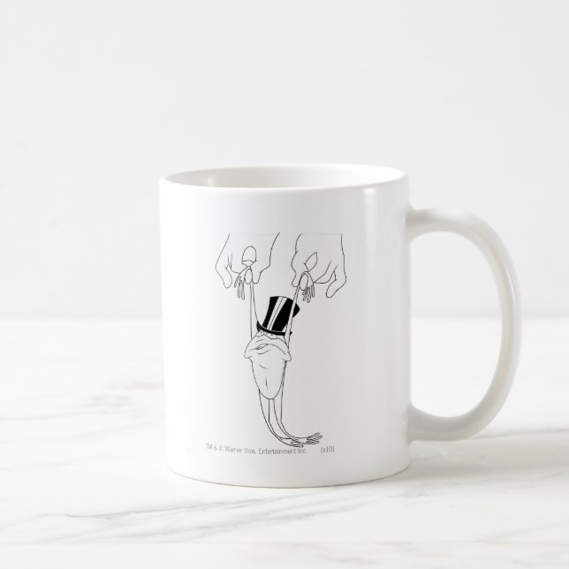 Michigan J. Frog with Help Coffee Mug (Right)