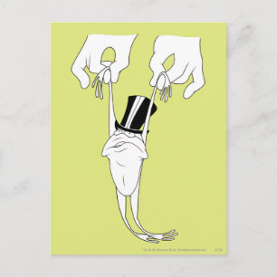 Michigan J. Frog with Help Postcard