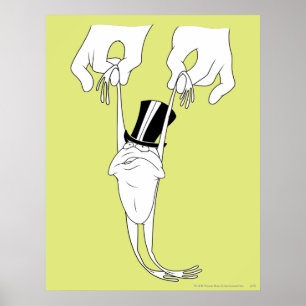 Michigan J. Frog with Help Poster