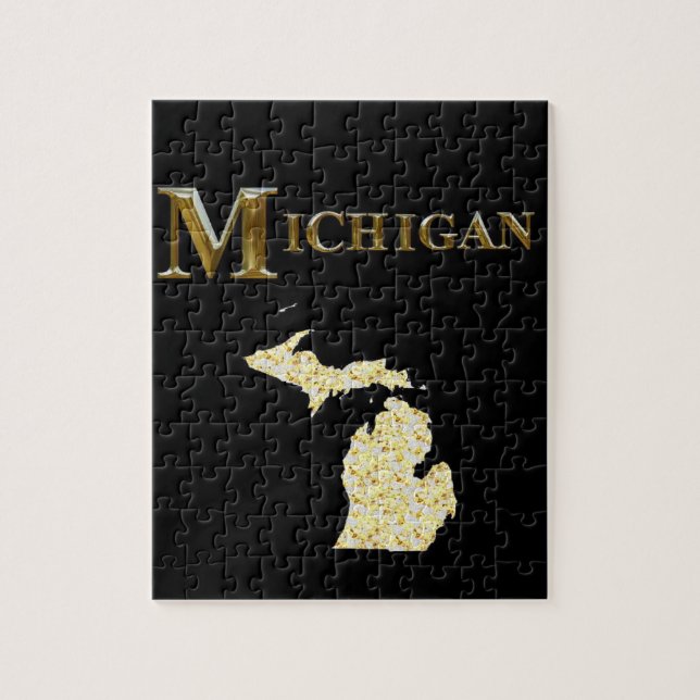 MICHIGAN JIGSAW PUZZLE (Vertical)