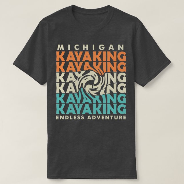 michigan kayak adventure1  T-Shirt (Design Front)