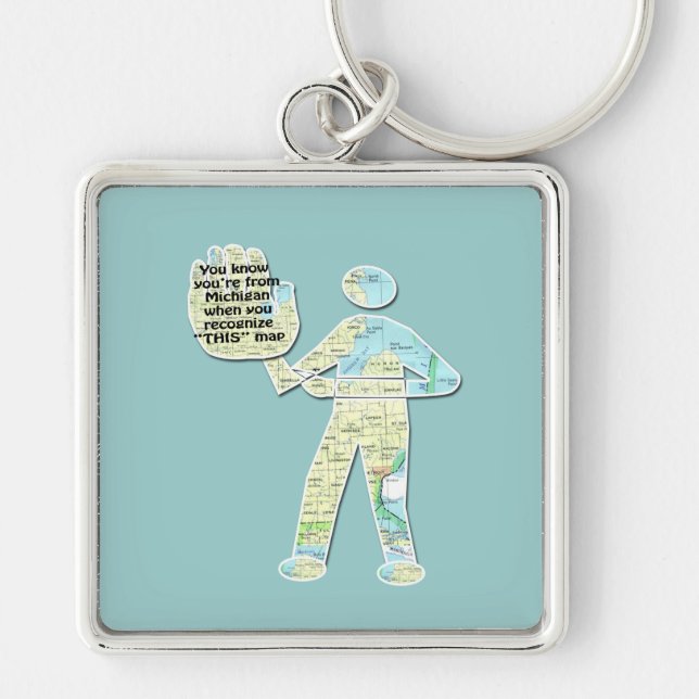 Michigan Key Chains (Front)